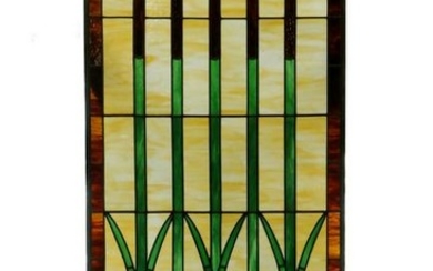 LARGE CUSTOM STAINED GLASS WINDOW