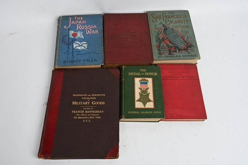 LOT (6) HISTORICAL COLLECTIBLE BOOKS