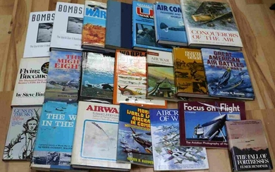 LOT OF 19 WWII ALLIED AXIS MILITARY AIRPLANE BOOKS