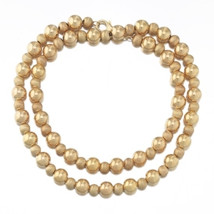 Ladies' Gold Bead Necklace