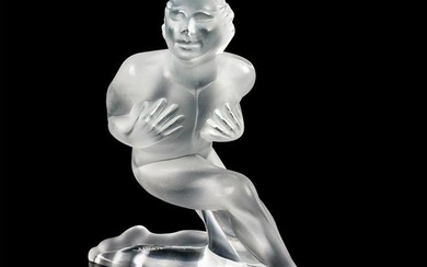 Lalique Crystal Figurine, Serge, Male Dancer