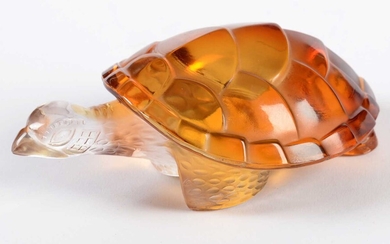 Lalique Turtle paperweight