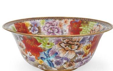 Large Chinese Cloisonne Enamel Bowl