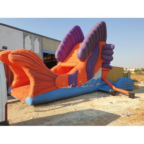 Large Inflatable Bouncy Castle; 'Nemo', Approx. 12m Long, To...