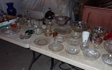 Large Lot of Misc Glassware