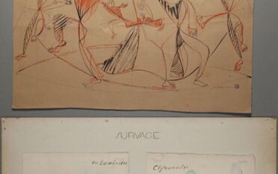 Léopold SURVAGE (1879-1968) Les Eumenides... - Lot 27 - De Baecque et Associés