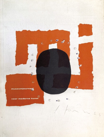 Lucio Fontana Museumjournaal voor moderne Kunst, 1964;disegno con buchi di...
