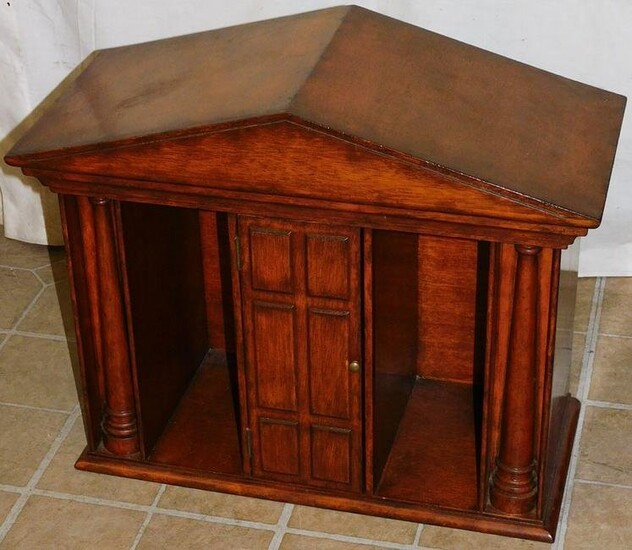 Mahogany Table Top Cabinet