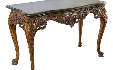 Maitland Smith Marble Top Console Table
