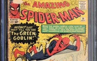 Marvel Comics THE AMAZING SPIDER-MAN #14, CGC 2.0