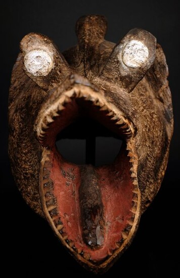 Mask (1) - Wood - Nigeria - Late 19th century