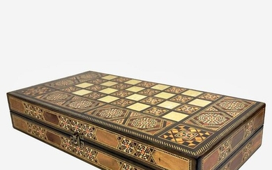 Moroccan Folding Game Board, Circa 1950-60