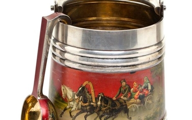 Morozov Department Store, St. Petersburg, A bucket with a scoop for serving wine, Early 20th Century