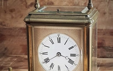 NO RESERVE Grande Sonnerie Carriage clock by MARGAINE-PARIS - Margaine - Gilt bronze - 19th century