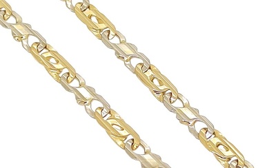 Necklace - 18 kt. White gold, Yellow gold