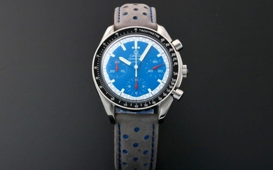 Omega Speedmaster Reduced Schumacher Blue Watch 3510.81