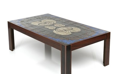Ox Art Tile-Top Coffee Table