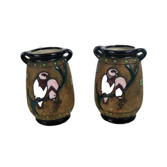 Pair of Amphora Campina Series Vases