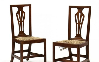 Pair of Federal Cherry Side Chairs