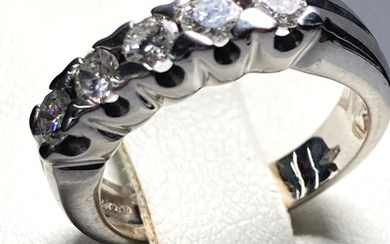 Pala Diamond - Eternity ring White gold - Diamond