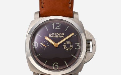 Panerai, 'Luminor 1950 8 Days' stainless steel wristwatch, Ref. PAM00203