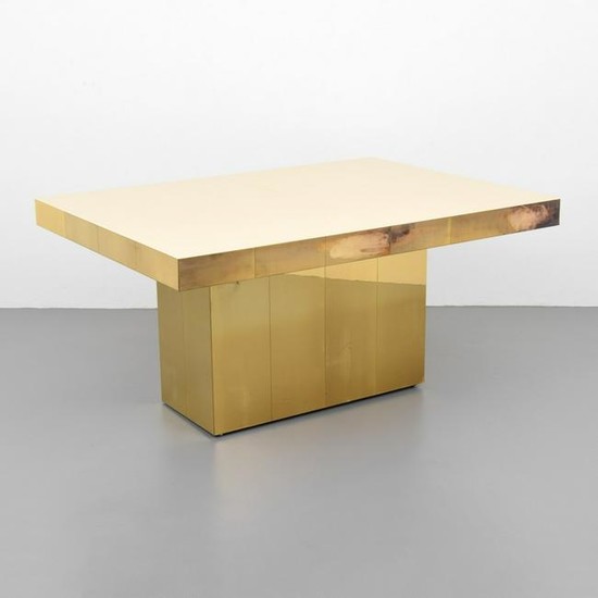 Paul Evans Brass "Cityscape" Dining Table