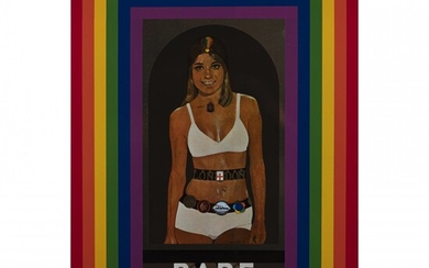 Peter Blake (1932 Dartford - vit et travaille à Londres), 'Babe Rainbow', 1968, Sérigraphie couleur...