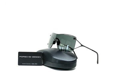 Porsche Design - P8620-C, Cat.3SP, Special Bauhaus design, Titanium, Double Ball-tec hinged Monolens *New - Sunglasses