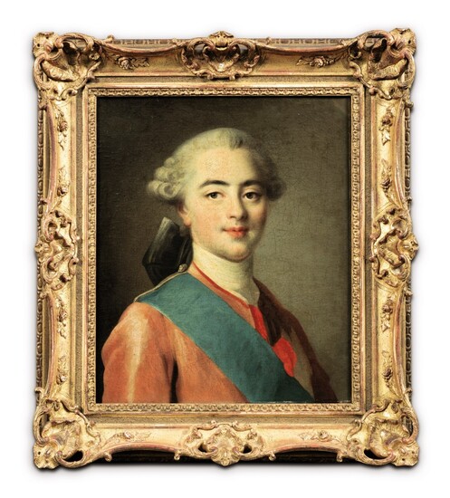 Portrait of Louis Stanislas-Xavier of France, Comte of Provence and future Louis XVIII (1755-1824), Studio of François Hubert Drouais