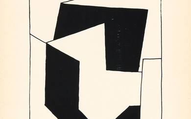 Richard Mortensen: 20 compositiones, 1964–65. 19 from the serie “20 Garches”, 1965 and one composition from 1964. Sheet size 36×28 cm and 23×18 cm. (20)