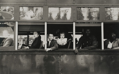 Robert Frank, Trolley – New Orleans