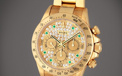 Rolex Daytona 'Zenith', Reference 16528 | A yellow gold chronograph...