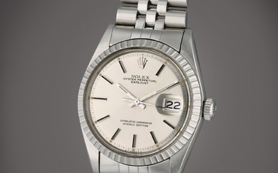 Rolex Reference 1603 Datejust | A stainless steel automatic wristwatch with date and bracelet, Circa 1960