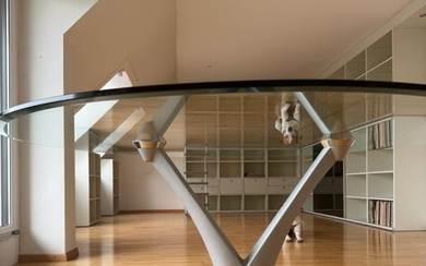 Rolf Benz - Centre table - 1210 - Aluminium, Glass