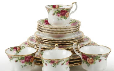 Royal Albert "Old Country Roses" Bone China Dinner Plates, Teacups and More
