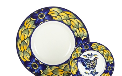Royal Copenhagen. 'Blue Pheasant' two dishes (2)