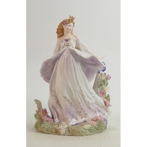 Royal Worcester for Compton & Woodhouse figure Titania The Q...