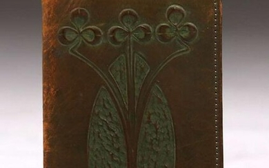 Roycroft Tooled Leather Wallet c1910