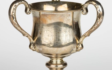 ST. LOUIS WORLD'S FAIR / EXPOSITION PRESENTATION STERLING SILVER LOVING CUP