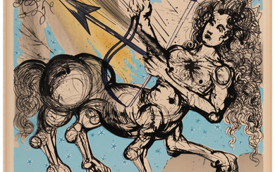 Salvador Dalí (1904-1989), Sagittarius, from Signs of the Zodiac (1967)