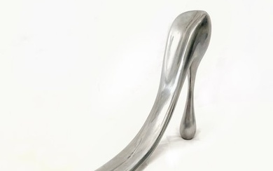 Sculpture, Calzador de Manolo Blahnik - 19 cm - Aluminium