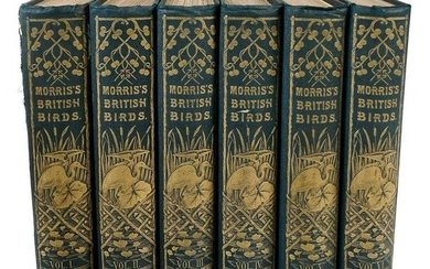 Six Volumes Morris's British Birds