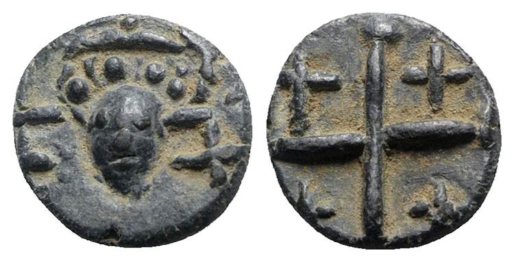 South Italy? PB Tessera, c. 11th-13 th century (12mm, 3.13g)....