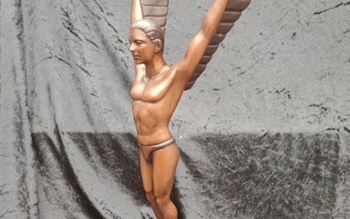 Statue, Icarus - 50 cm - Bronze (patinated)