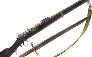 Steyr 8x60R M.1886 Portuguese Kropatschek bolt action rifle, serial number...