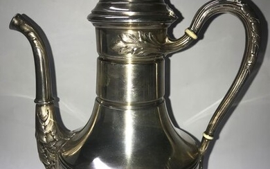 Teapot (1) - .950 silver - Piault-Linzeler - France - Late 19th century