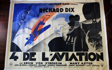 The Lost Squadron (1932) 90.5" x 121.5" French Movie