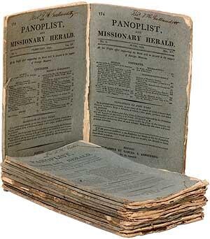 The Panoplist, and Missionary Herald (12 monthly issues, January-December, 1819)