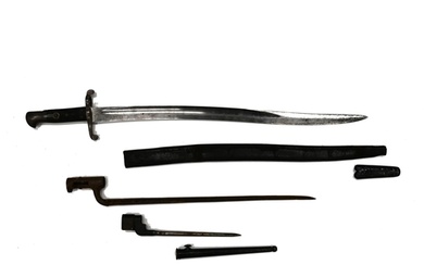 Three (3) British bayonets. Includes (1) 19th-century Brown ...
