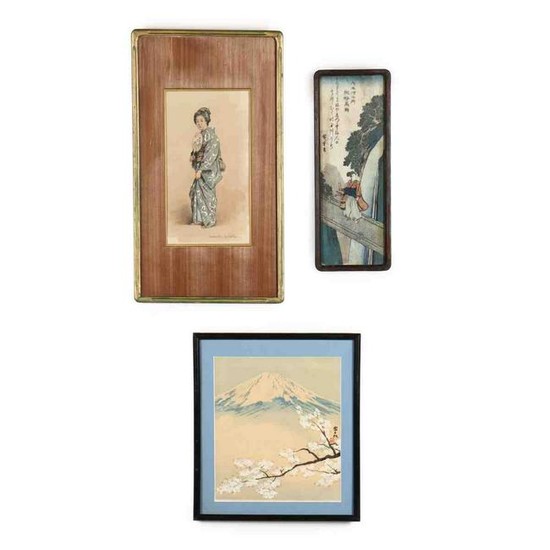 Three Japanese Art Works